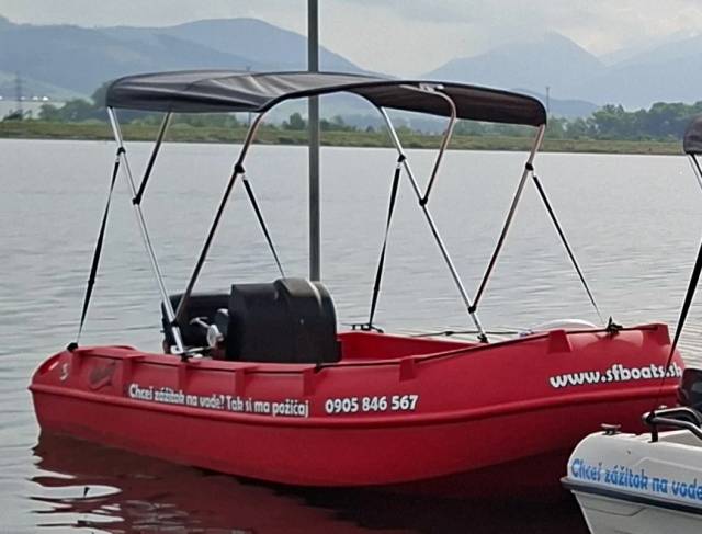 Motorový čln ŠTANDARD – Vodné dielo Žilina