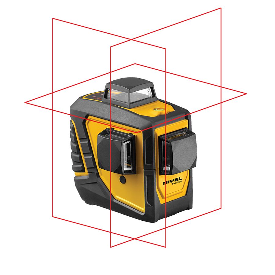 Krížový laser Nivel – CL3D + senzor CLS-3
