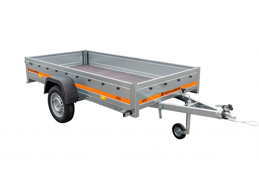 Prívesný vozík do 750 kg – nebrzdený – TEMARED ECO 2612